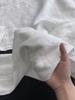Elegant High-Waisted White Cotton-Linen Wide-Leg Pants for Women - Spring 2026 Collection