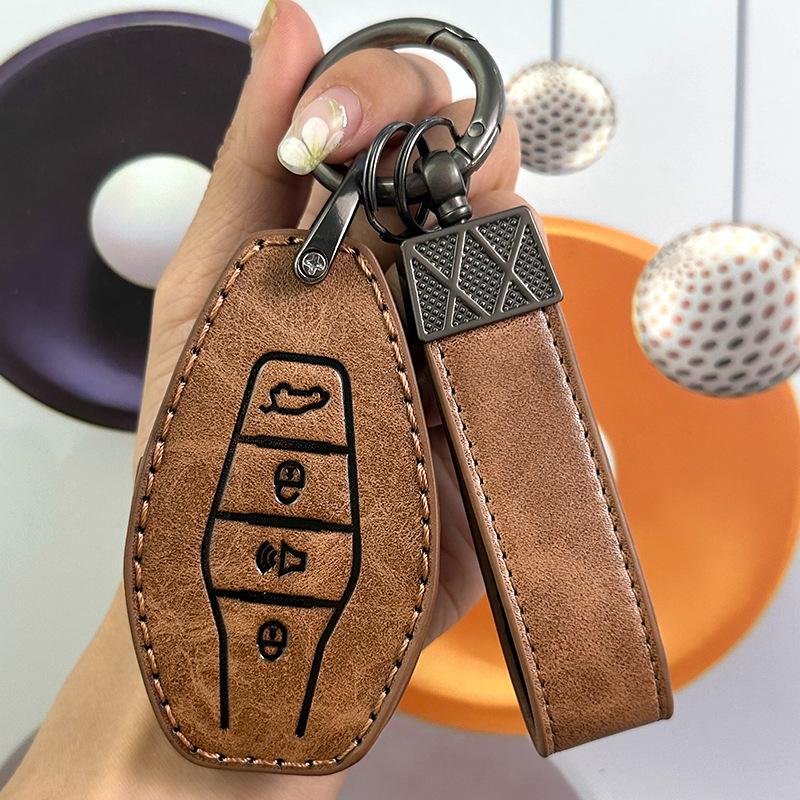 Jetour X70 Autoschlüsselhülle für Dasheng X70 Plus, Chery X90, Zilong X70S, Zhuge mit Premium-Schnalle