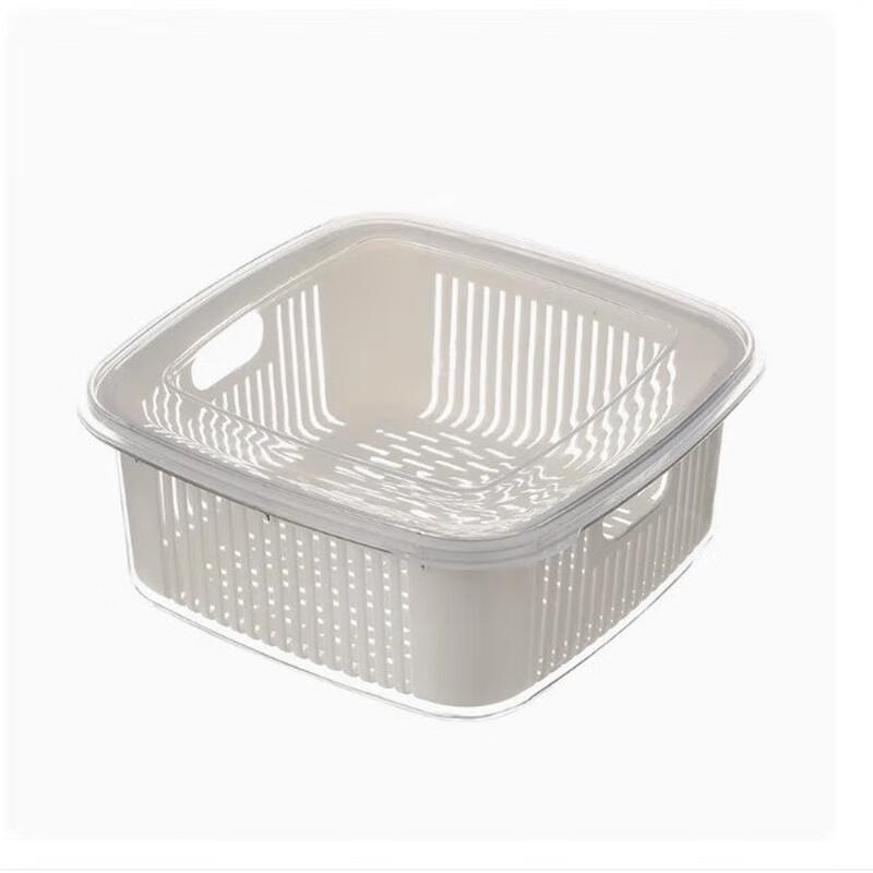 Doppelschichtiger Abflusskorb aus Kunststoff