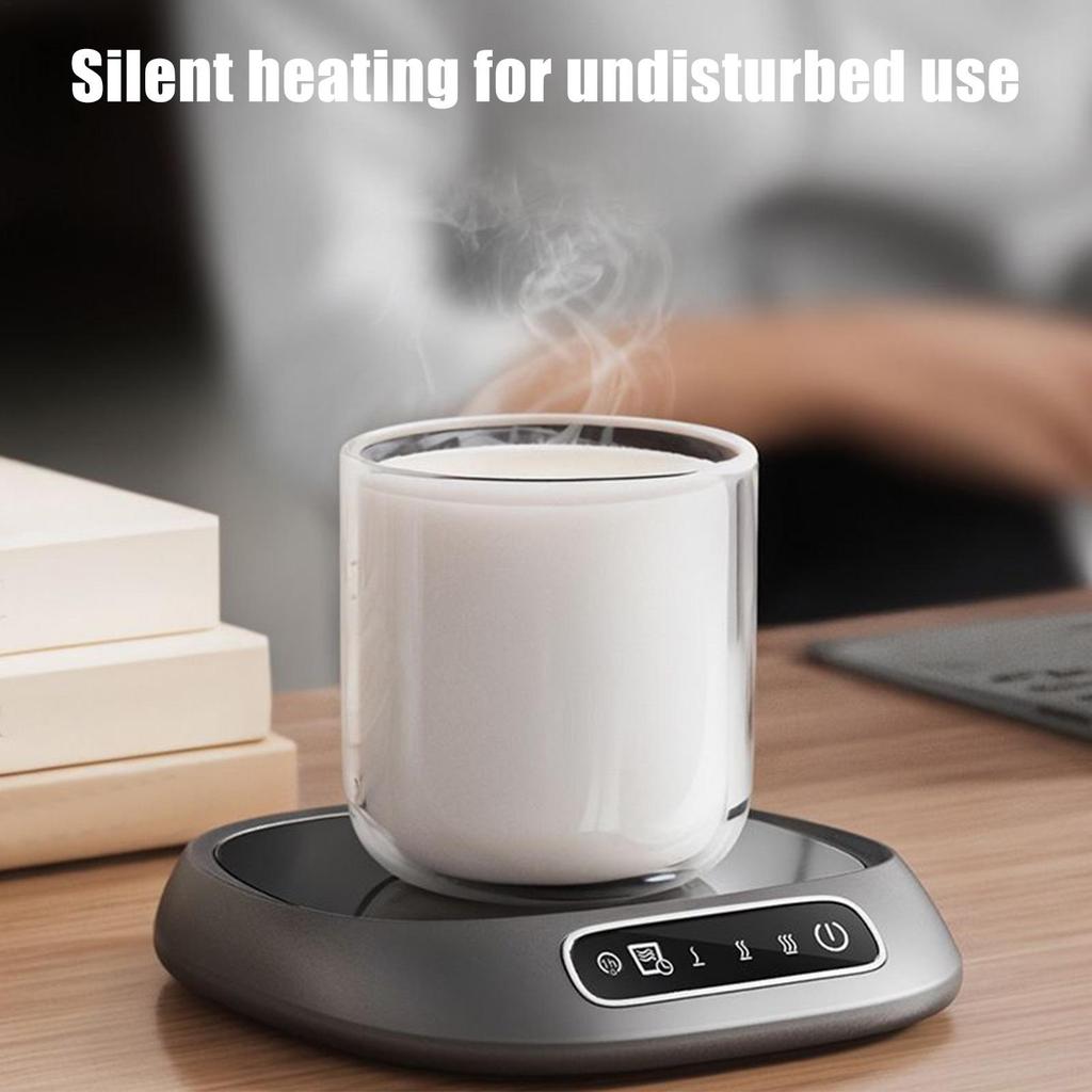 Coffee Mug Warmer Screen Touch USB Heating Drinks Electric Ceramic Drinks Cup Warmer For Chocolate Tea Hot Cocoa Kitchen Bedroom