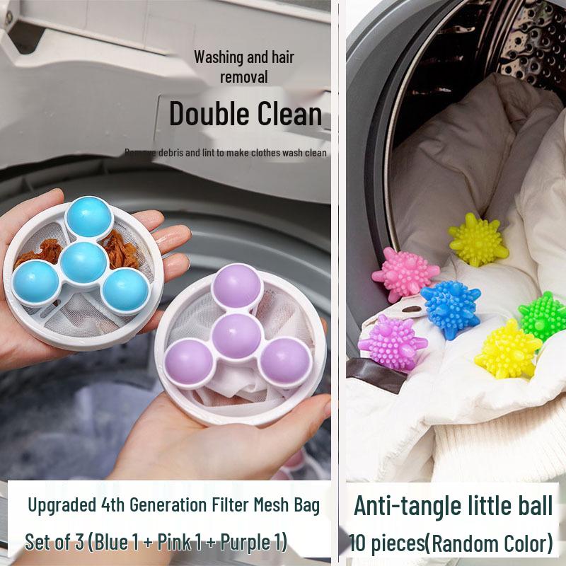 Flusenfilter für Waschmaschinen: Effektive Filtration und Kleidungspflegeball