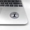 1 kus/2 kusy samolepicí kovové samolepky Strom života - Dekorace na telefon a notebook, Nádherný design Stromu života