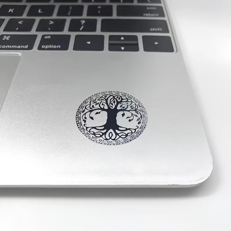 1 kus/2 kusy samolepicí kovové samolepky Strom života - Dekorace na telefon a notebook, Nádherný design Stromu života
