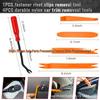 80-Piece Universal Automotive Fixing Clips for Bumpers, Fenders, Door Panels, and Expansion Screws