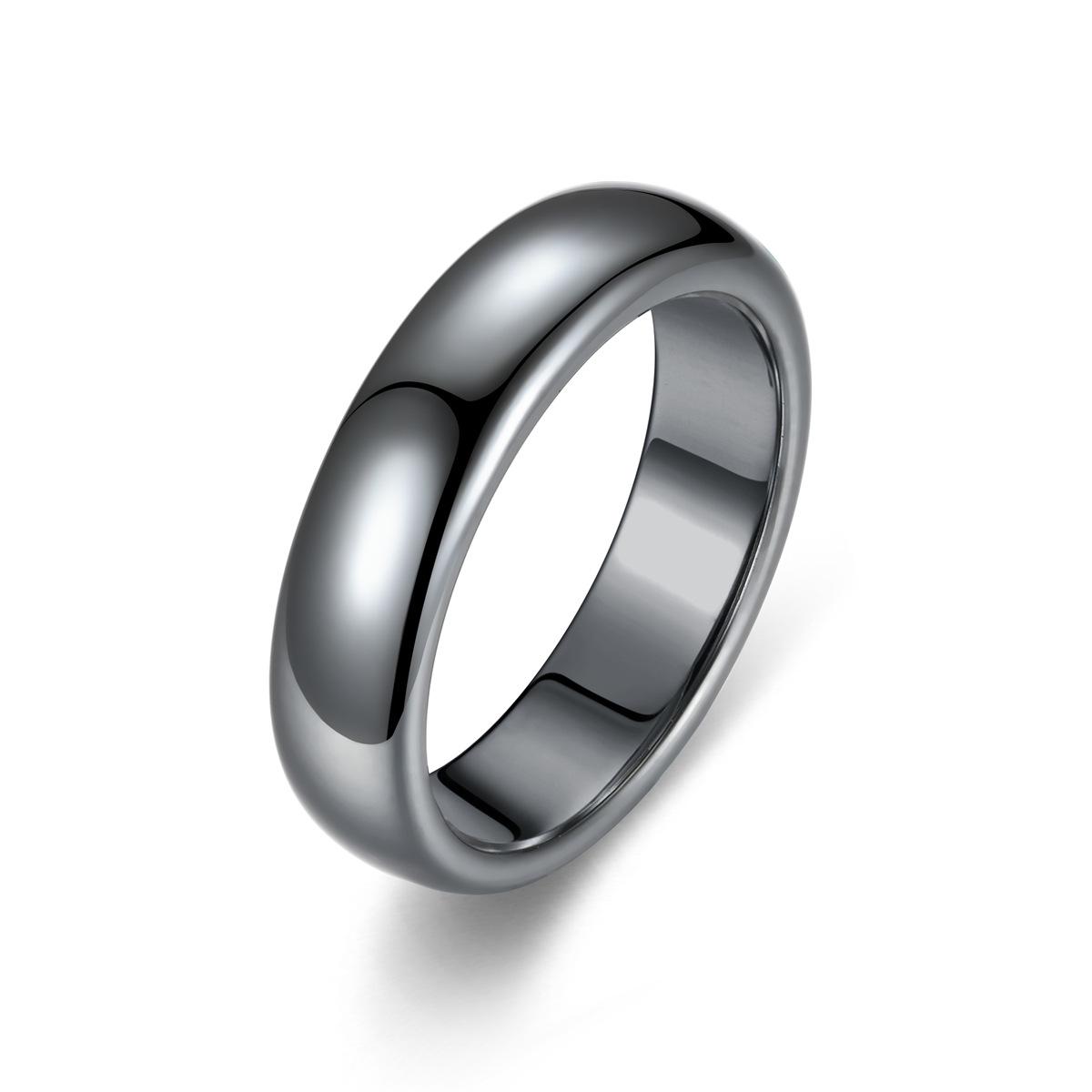 

Унисекс Кольцо Ромб из Черного Гематита с Магнитной Энергией Size 13