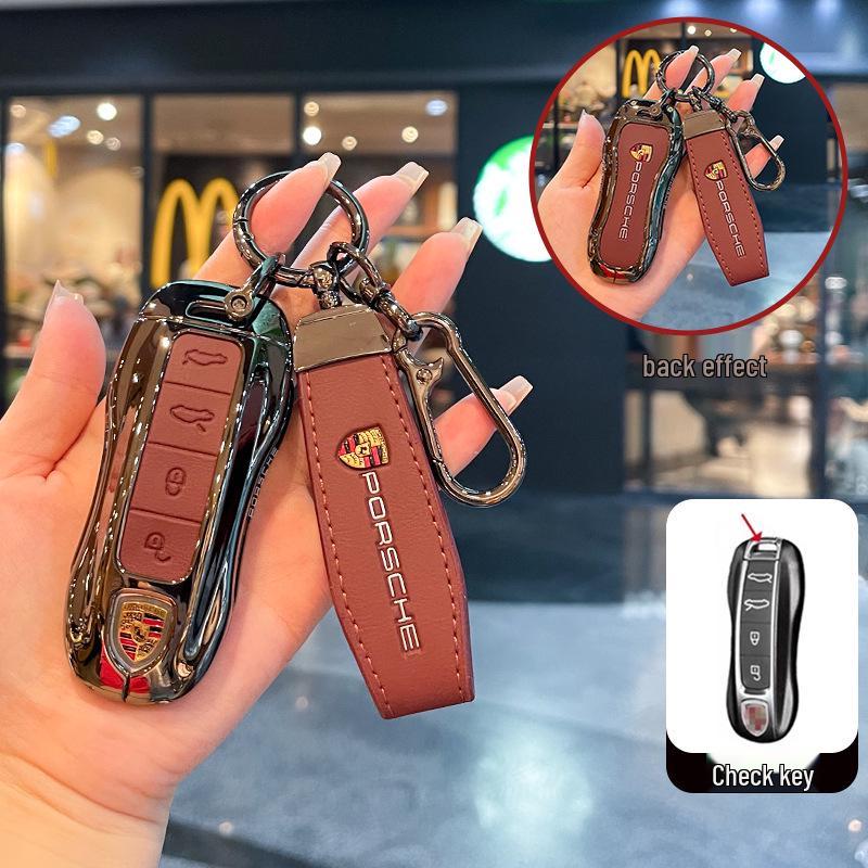 Vlastní kryt klíče pro dálkové ovladače Porsche Panamera, Macan, Cayenne, Taycan a 718