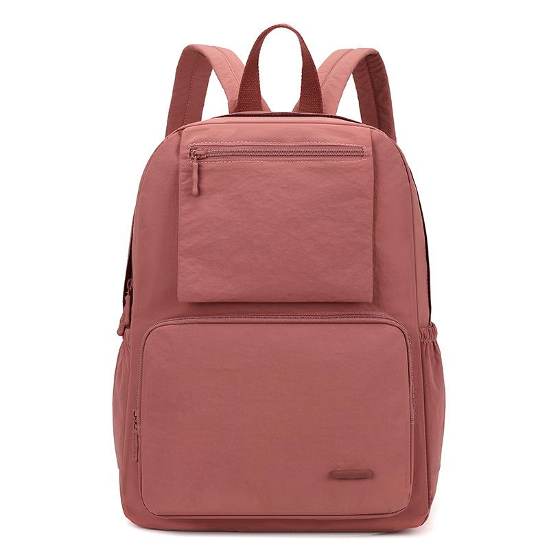 Fashion and leisure winter new women's bag style student schoolbag literary nylon backpack