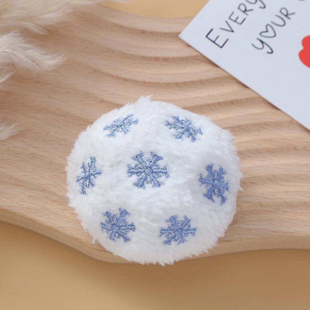 

10 шт. плюшевый снежок для дома, искусственный снежок, игрушка для рождественской снежной битвы, для дома и улицы, сезонный декор, мягкие снежные шары 10pcs