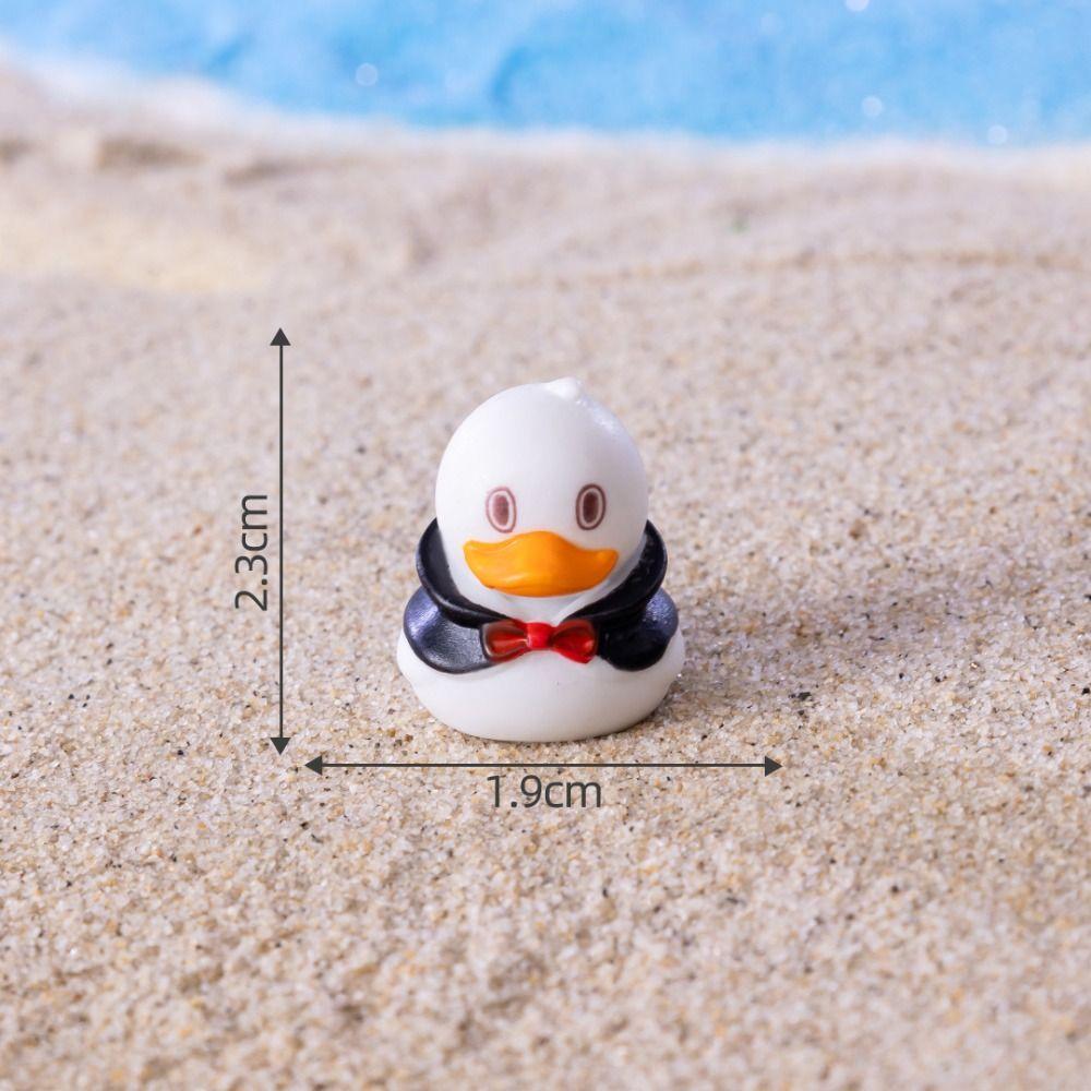 DIY Duck Figurines Miniature Cute Micro Landscape Decoration  Home Desktop Decor