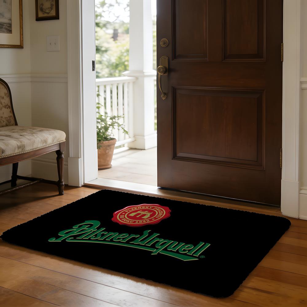 Floor Mat Soft Flannel Rug Non Slip Absorbent Mat for Bathroom Bedroom Home Decor Kwaii Climb the Wall Cat