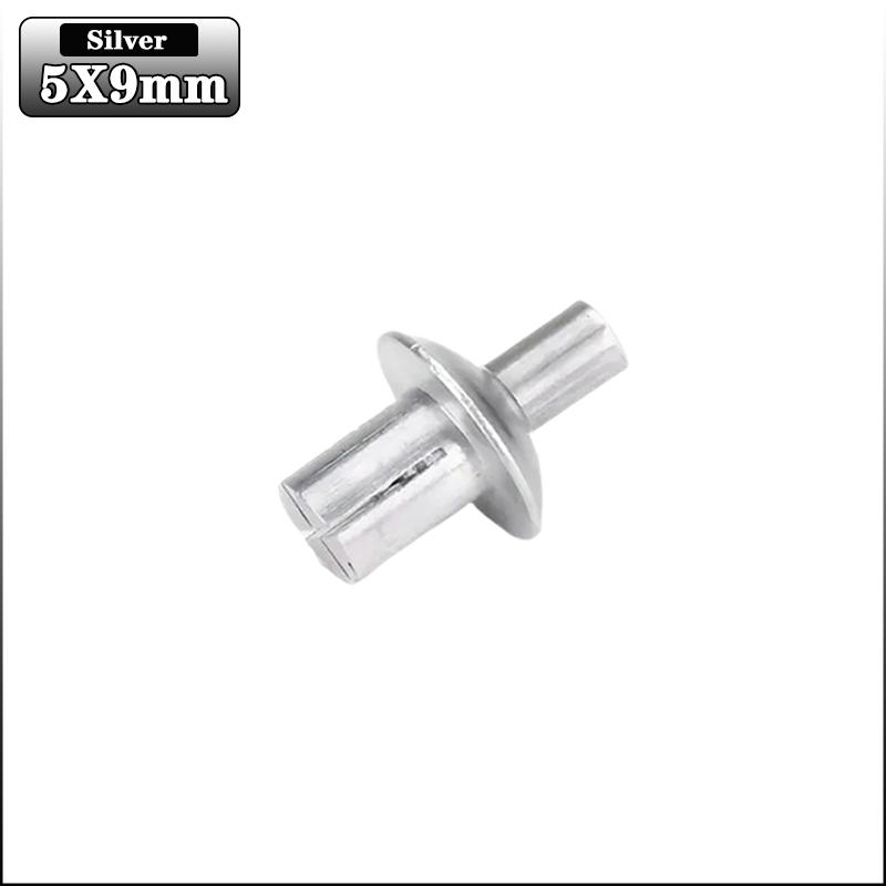 

10-500 шт. молоток привод алюминиевые шляпки гвоздей прокалывающие заклепки гипсокартон пустотелые стены расширение алюминиевые гвозди крепеж 10PCS