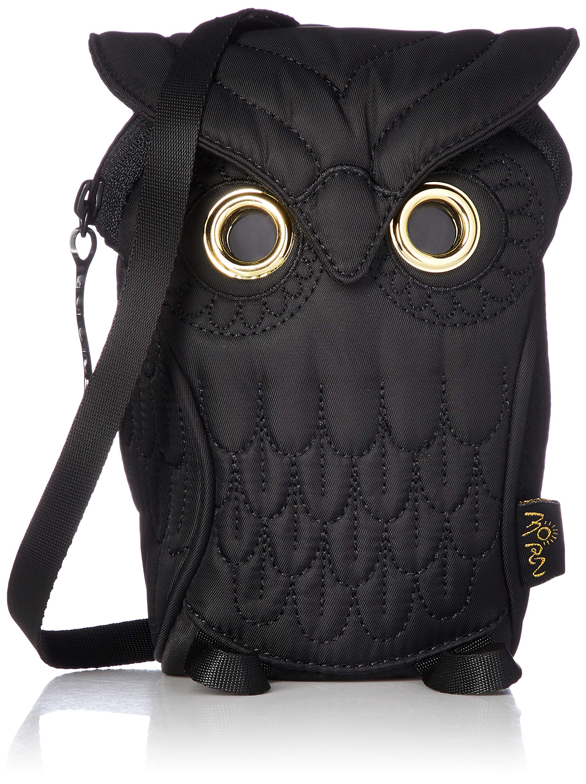 

[MORN CREATIONS] Owl Pouch OW-105 Black