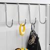 Multi-functional hook, suitable for hanging clothes, bags, necklaces and other accessories. Back of the door, drawer hook