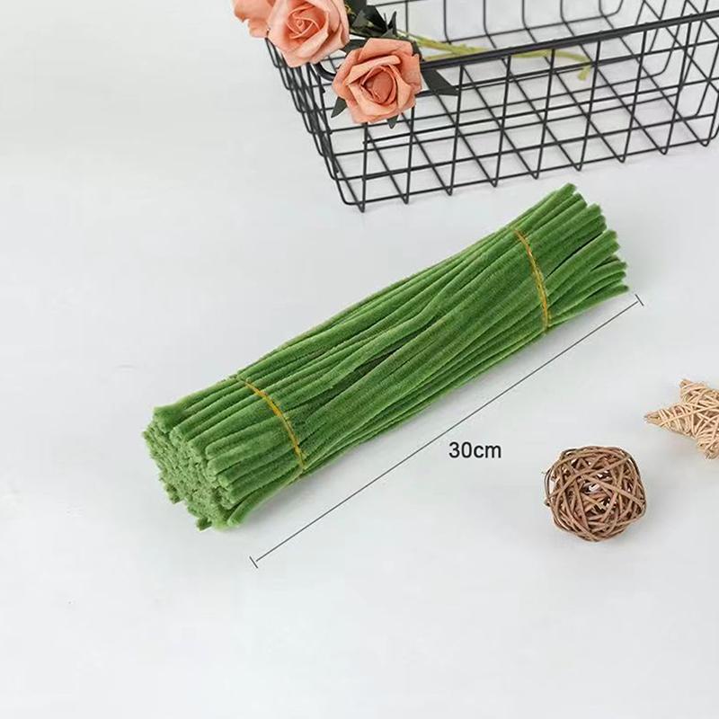 

Twist Stick Color Change Hair Root Children S Hand-Made Crypto Velvet Diy Flower Bouquet Material