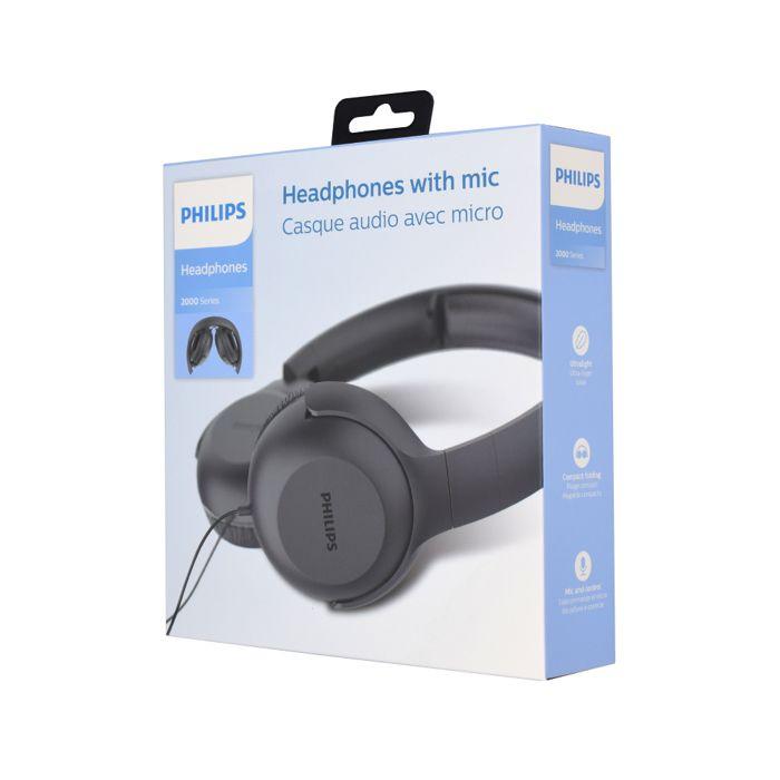 Casque Audio - Philips - TAUH201 - Filaire - Circum-aural - Gaming