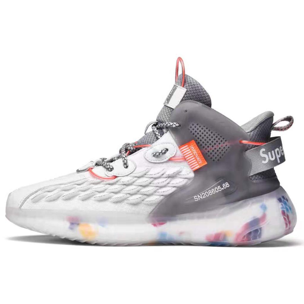 New Men's Shoes Sports Casual Shoes Coconut Shoes Breathable Running Shoes Popcorn Sole Fashion