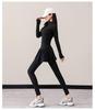 Women's Autumn/Winter 2025 Casual Tennis & Badminton Set with Long Sleeve Top, Yoga Skirt, and Pants.