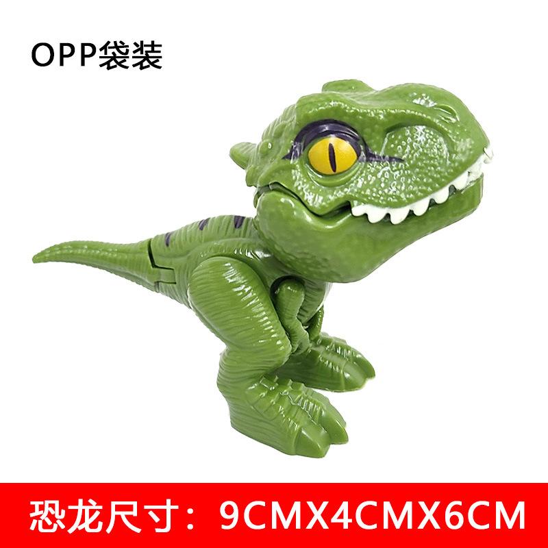 Finger-Biting Dinosaurs Movable Joints Size Simulation Dinosaur Model Toys Children'S Educational Toys Christmas