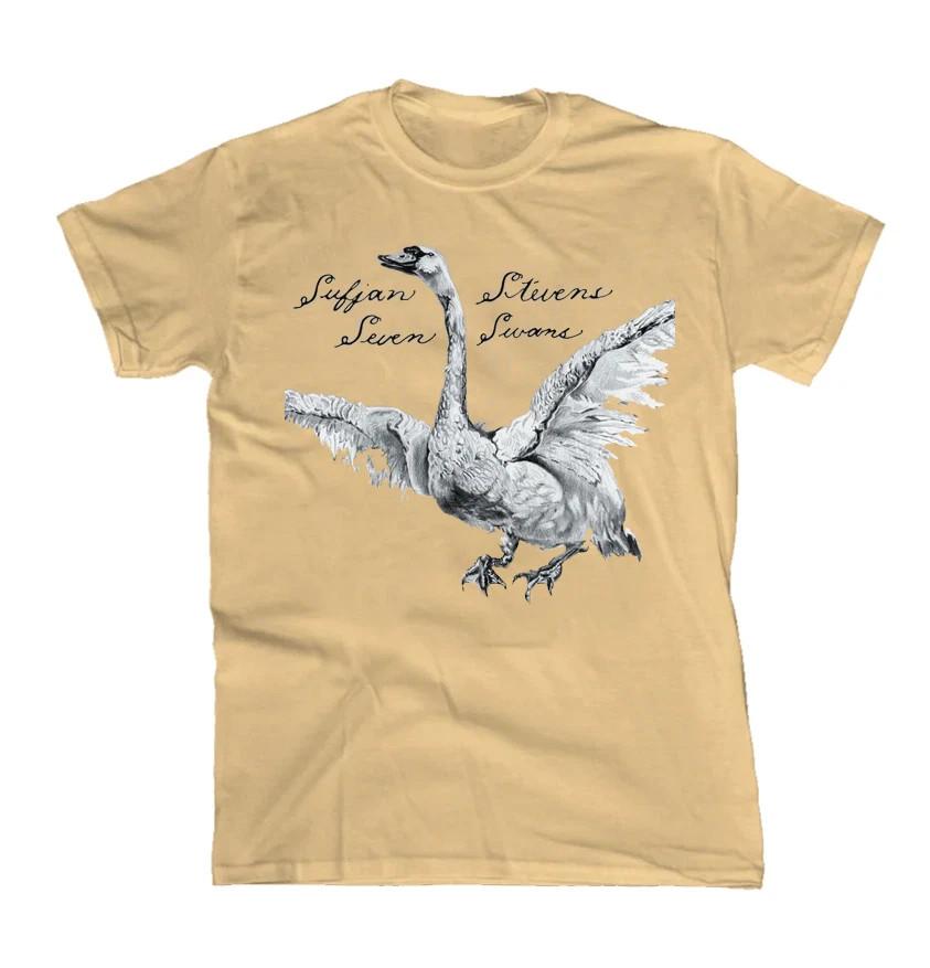 Sufjan Stevens Album Collection Stevens Swans T Shirt Full Size S-5XL TT1252 Unisex T-Shirt XXXL