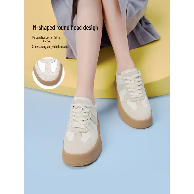 Лучшие ретро-платформы, немецкие, тренировочные, повседневные туфли 35