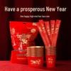 New Year Gold Foil Disposable Tableware Set