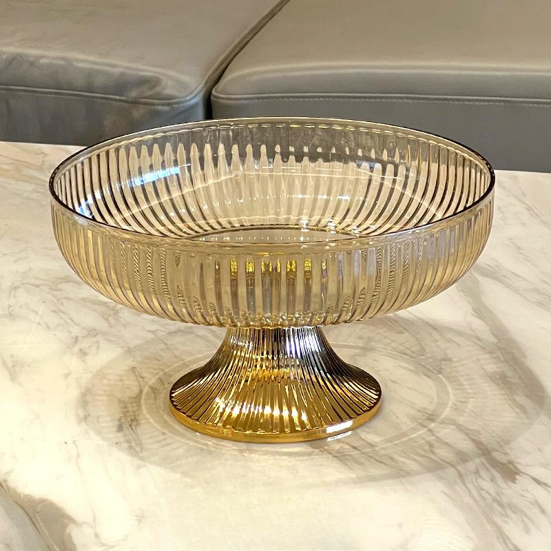 New Year Fruit Tray Home Living Room Coffee Table  New Style  Light and Luxurious Snacks  Candy  Nuts  Dried Fruit Storage Box