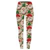 Women's Casual Fashion Outdoor Halloween Printed Slim Elastic Yoga Pants Cropped Pants
