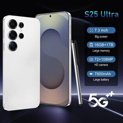 Smartphone S25 Ultra 5G cu Stilou Extern, Ecran Mare, Android 15 - Noul Cel Mai Vândut Produs Fierbinte.
