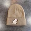 Fashion Knitted Hat With Capybara Embroidery Design Suitable For Daily Use