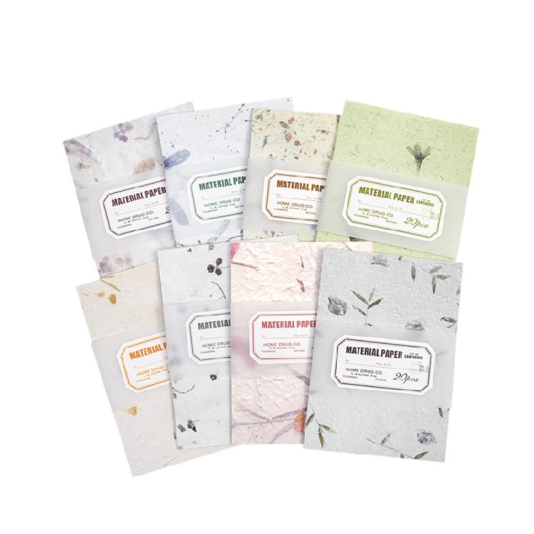 20 Sheets Aesthetic Decorative Paper Scrapbooking Embellishment Paper for Journal Photo Album Picture Frames