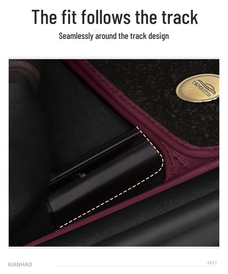 Volkswagen T-Cross Full Coverage Anti-Slip Car Mats, Easy Clean, Wear-Resistant Carpet Style