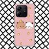 Cute Peach Goma Cat Phone Case for Xiaomi Redmi Note 15 14 14S 13 12 12S 11 Pro Plus 11E 11T 11S 10S 5G Soft Cover Fundas Redmi