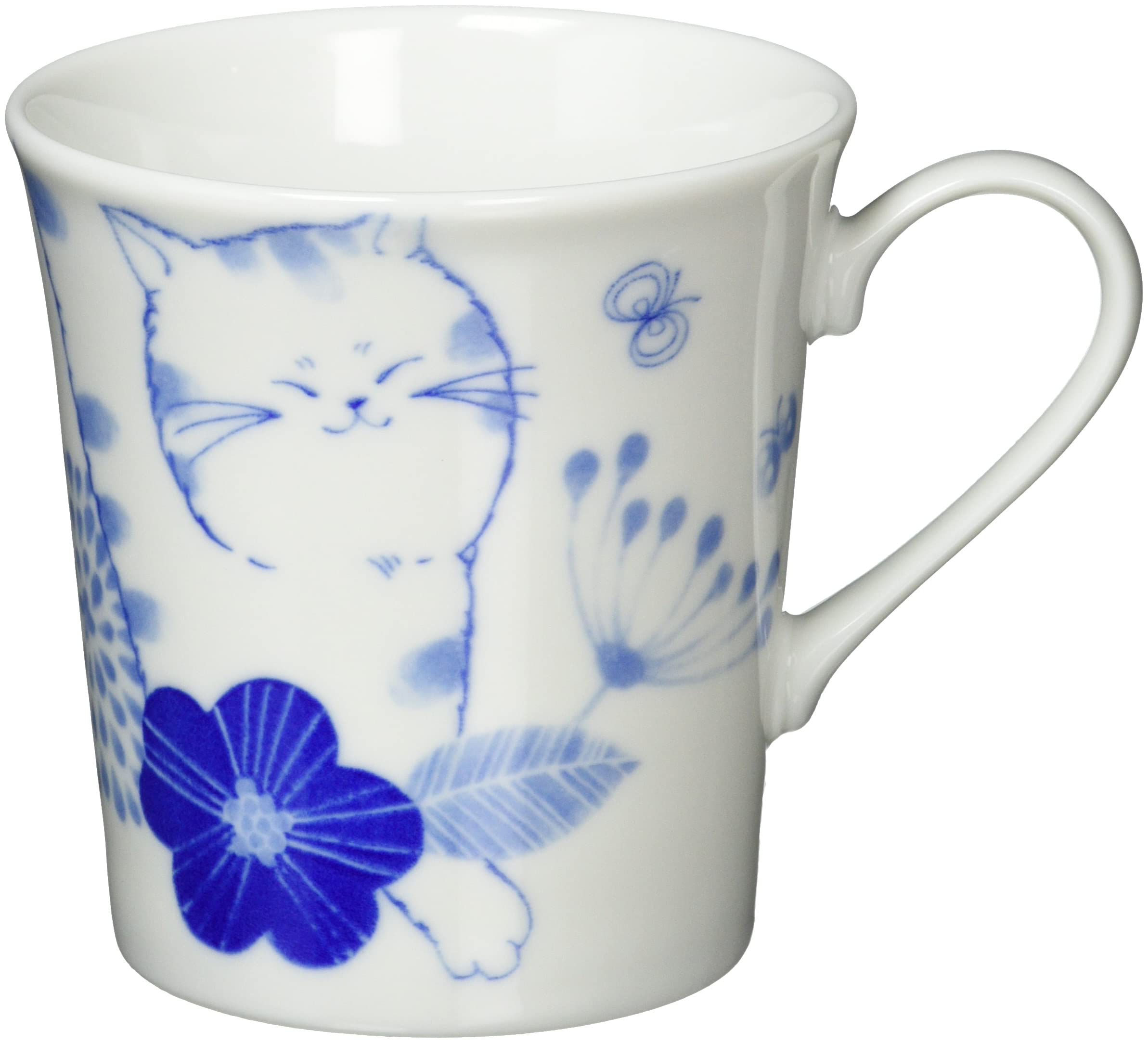 

Керамическая кружка Indigo Nohohon Cat Mugi Размер примерно 8.8 В9.3 23189