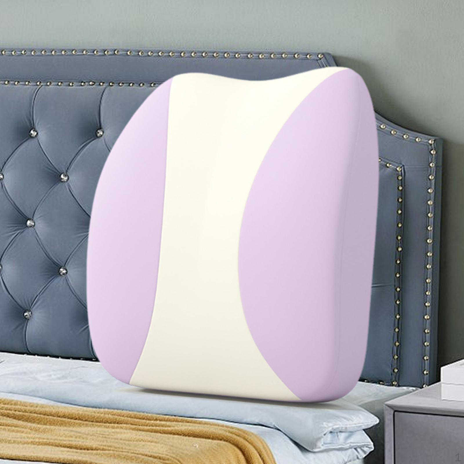 

Back Pillow for Office Chair Cushion, Cooling Waist Car Seat Cushion Travel Desk фиолетовый