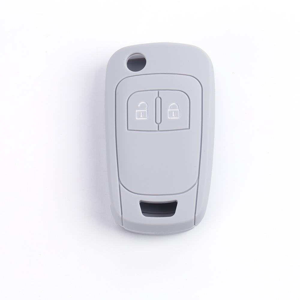 2 Buttons Silicone Car Remote Key Cover Case For Opel Astra J Corsa D Zafira C Mokka Insignia Cascada Karl Adam Meriva