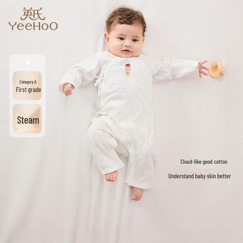 

YEEHOO Baby Long-Sleeve Breathable Bodysuit 66