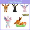 Chaveiro de Pelúcia Eevee Autêntico Para Meninas Brinquedo de Pelúcia Macio e Adorável Para Atacado