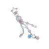 Multipurpose Star Blossom Beaded Phone Charm Strap Trendy Multiuse Keychain for Trendy Women Stylish Outfits Daily Use