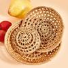 Vietnam Autumn Woven Storage Basket: Tea Strainer, Fruit Tray, Snack Basket for Dried Fruit.