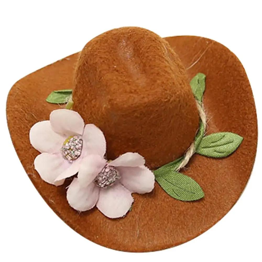 

Ковбойская шляпа Топперы для винных бутылок Мини ковбойская шляпа Шапка для винной бутылки Милый Кухня Свадебная вечеринка Домашнее украшение стола Домашние аксессуары розовый