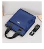 Men's Vertical Charm Handbag - Business Casual Briefcase, Commuting Shoulder Crossbody Bag