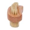 Dual-Sided Wide & Narrow Bristle Double Sided Nail Brush  For Home And Salon Use
