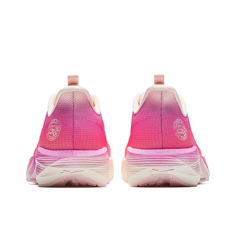 Anta Mach 6 Gradient Pink Breathable Running Shoes Kids running shoes 122625583-3
