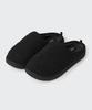 Corduroy Padded Mules [Black]