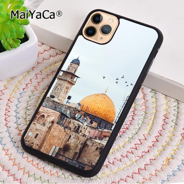 Muslim Mosque Building Colourful Style Phone Case For iPhone 17 Air 16 pro max 15 14 plus 12 13 Shell Cover coque