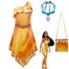 Children'S Cosplay Costume Halloween Performance Costume, Costume Set+Necklace
