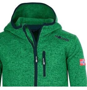 Куртка Trollkids Jondalen Jacket XT флисовая куртка зеленый нави