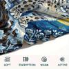 Snow Leopard Animal Print Flannel Blanket, High quality Comfortable for All Seasons, Home Decor, Warmth and Comfort, Perfect for Christmas Gifts114