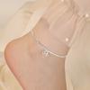 Bell anklet women's light luxury niche foot chain personalized bell anklet foot jewelry