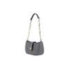 New MICHAEL KORS Carmen Leather Shoulder Bag Women's Gray 35F2GNMC0L-050